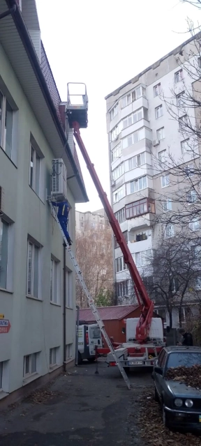 Монтаж кондиціонерів з автовишки - 7