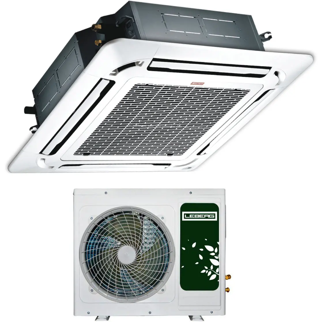 Касетний кондиціонер Leberg LBTI-24IH2/LBUI-24OH2/LPB-02 - 1