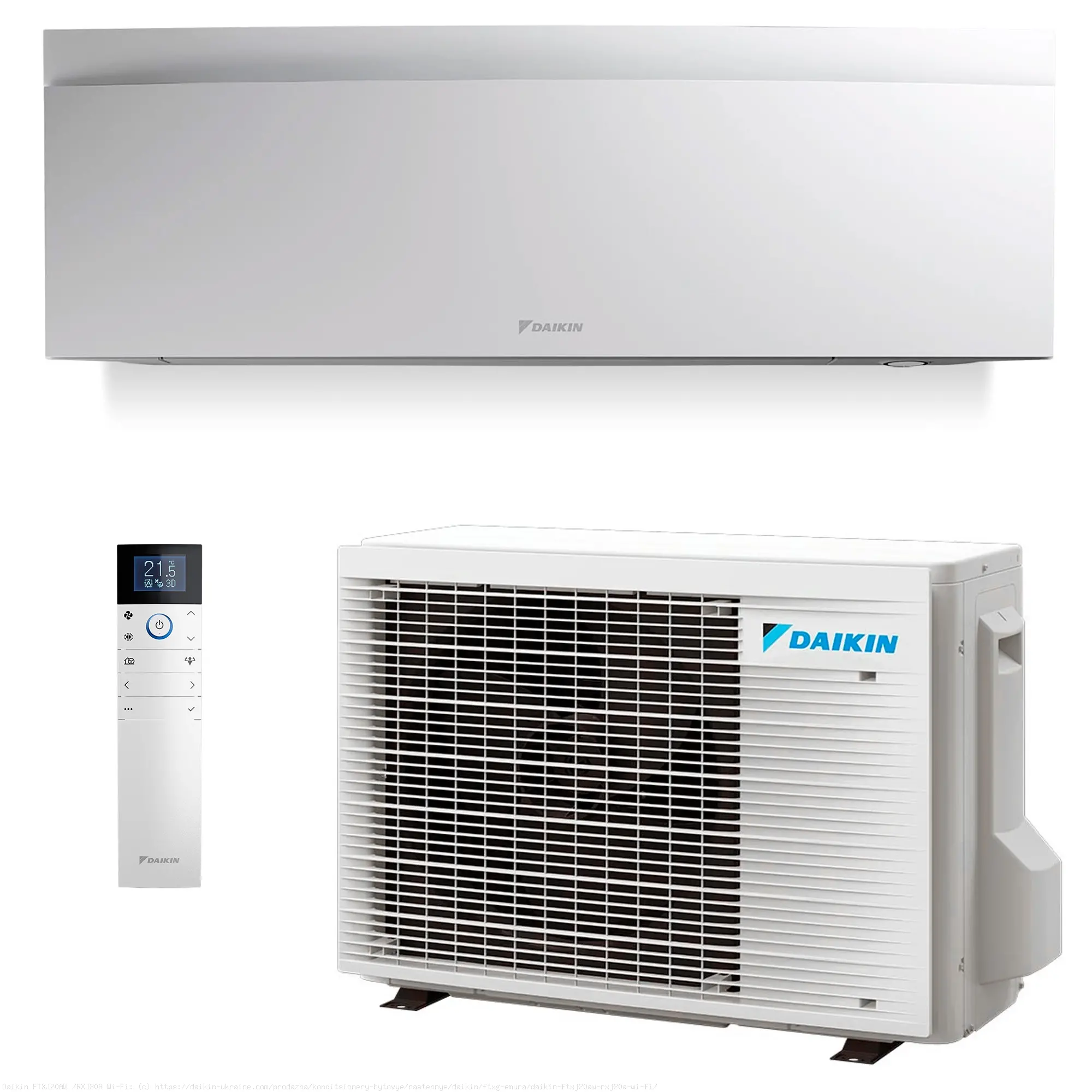 Кондиціонер Daikin FTXJ42AW/RXJ42A - 1