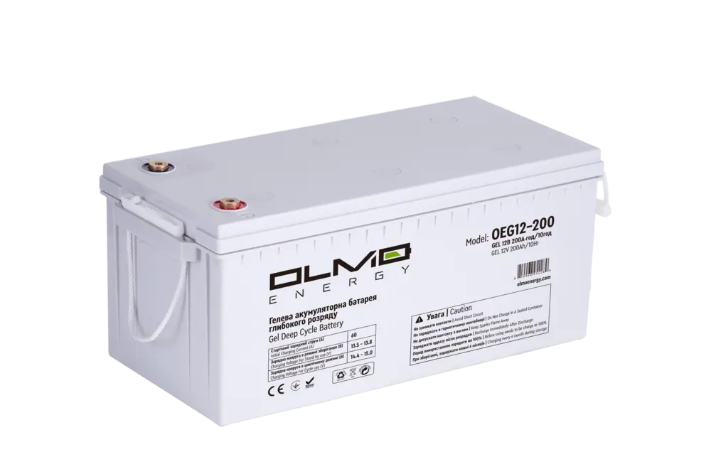 Акумулятор OLMO OEG12-200 - 1