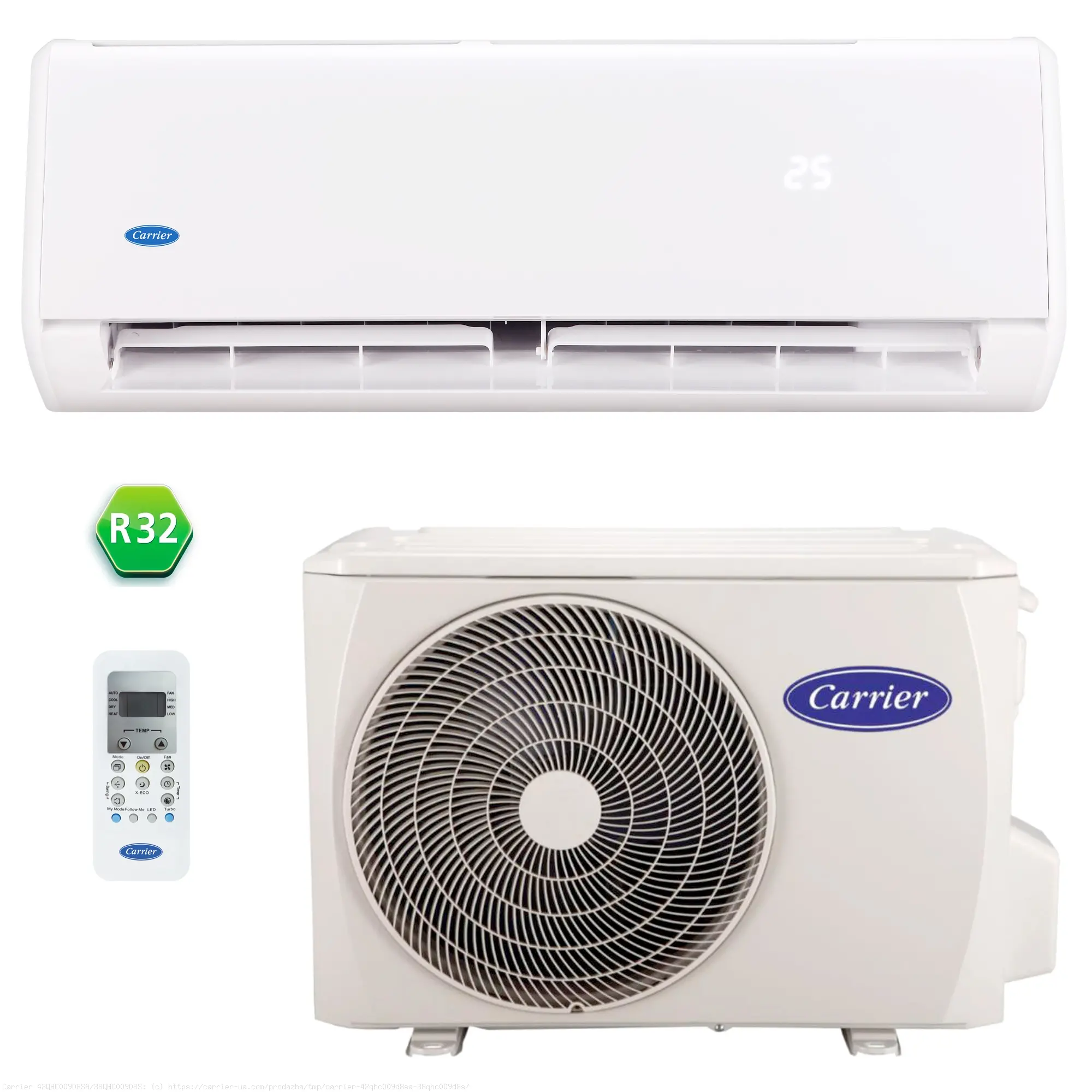 Кондиционер Carrier 42QHC009D8SA/38QHC009D8S - 1