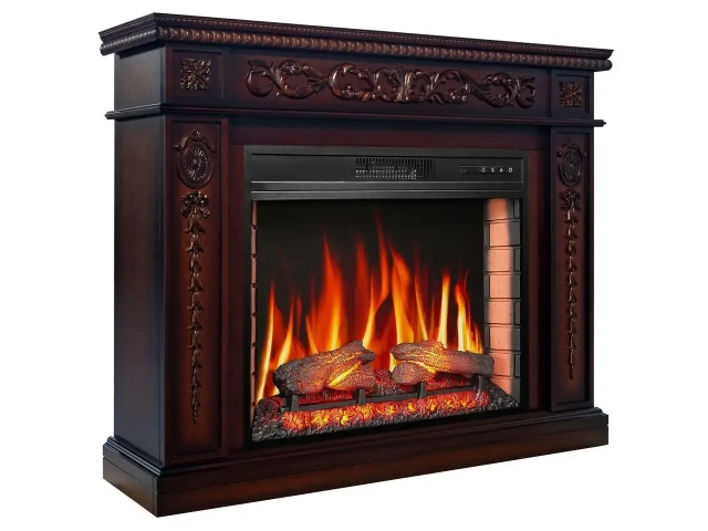 Каминокомплект ArtiFlame DELMONA AF28S КОНЬЯК (со звуком) - 2