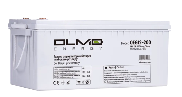 Акумулятор OLMO OEG12-200 - 2