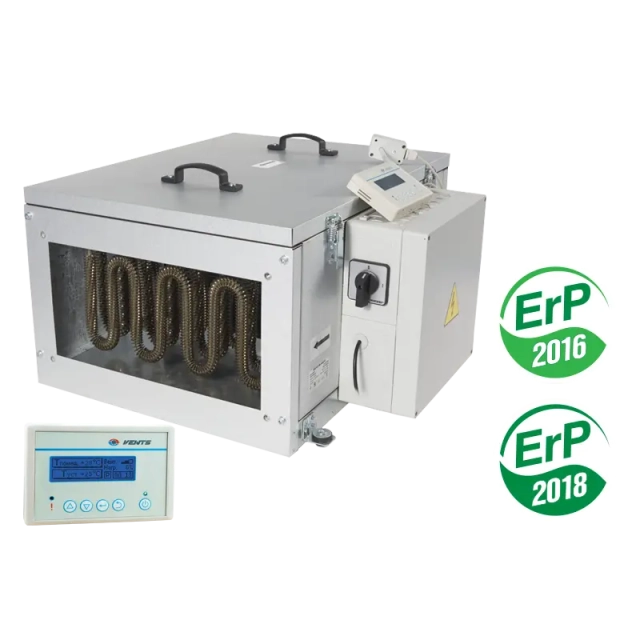 Приточная установка VENTS МПА 800 Е1 (LCD з автоматикою)