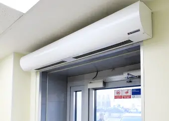 Повітряна завіса Тепломаш КЭВ-6П1264Е управління на корпусі - 2